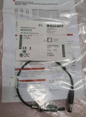 正品原装全新正品BALLUFF巴鲁夫 B0S01H3 BOS 08E-NS-KF20-00,2-S