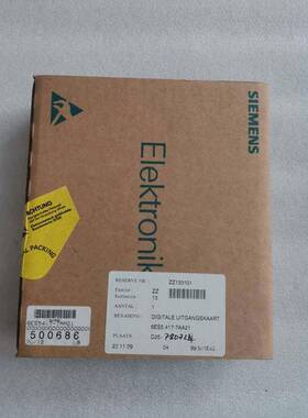 正品原装全新正品SIEMENS 6ES5417-7AA21 品质现货功能包好