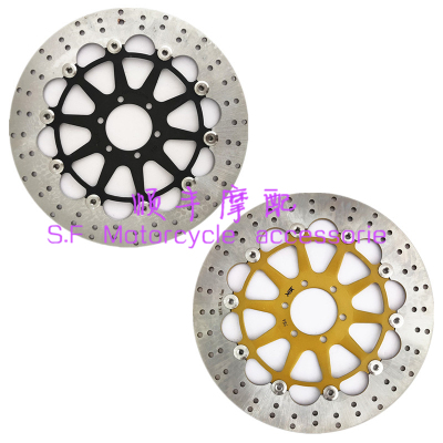 黄龙600前后刹车盘制动盘BNTNT600前后碟刹盘ABS液刹盘黄巡