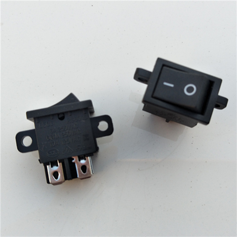 液晶电视专用启动开关船型RS601D 带固定孔电源出口开关