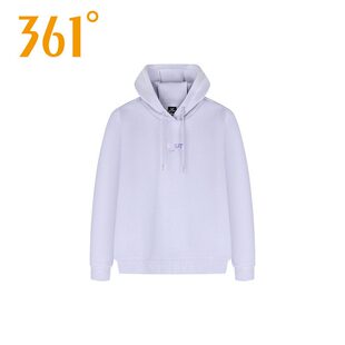 361°官方正品运动卫衣女款2026春秋季新款套头衫透气休闲上衣