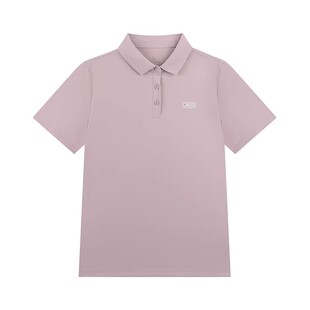 361度女士短袖POLO衫速干新品2025夏休闲衫冰感翻领T恤562524009A