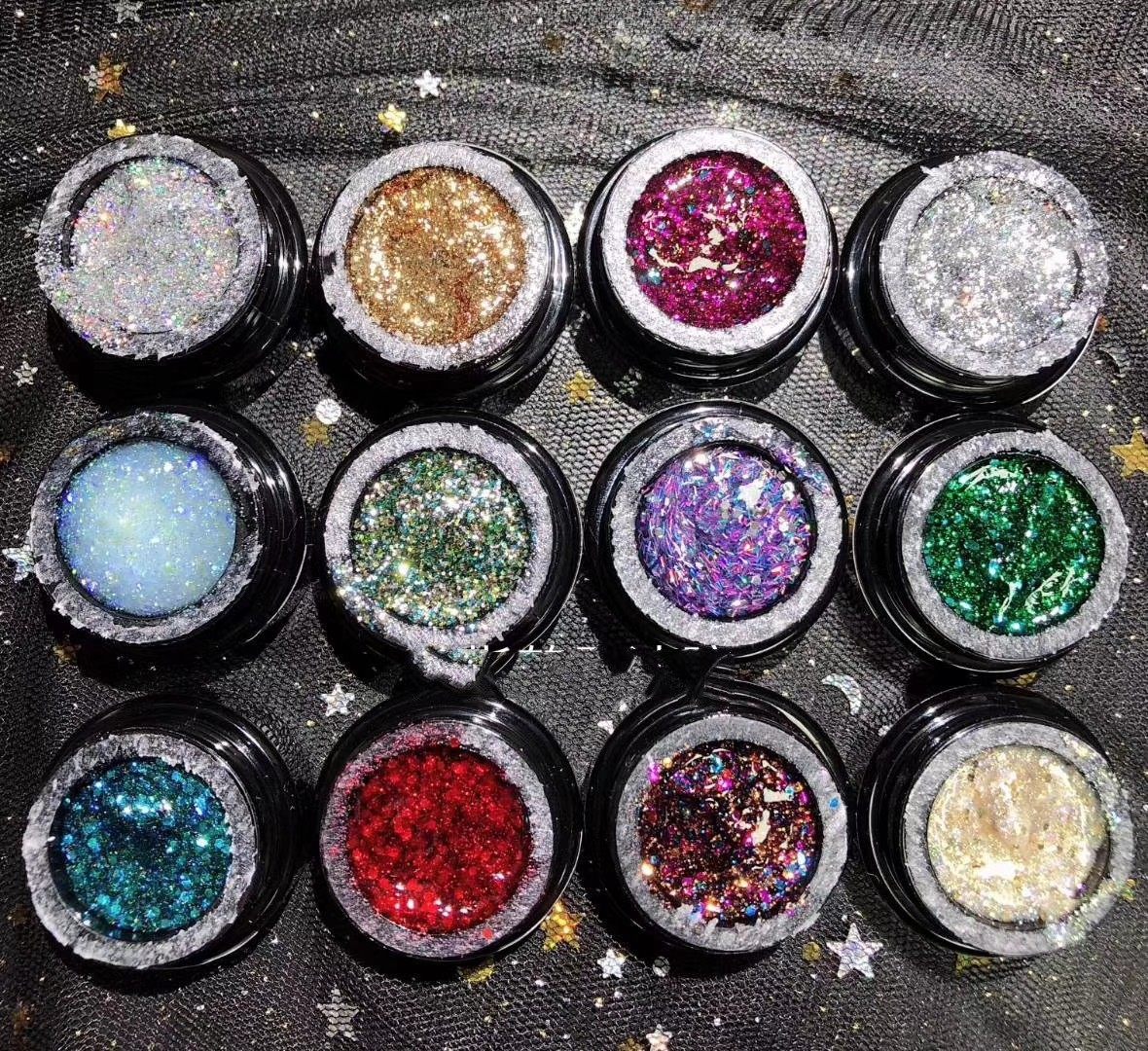 新款魔法水晶進口亮片光療膠24色可以單選壹套送精美色板在類目 彩妝/香水/美妝工具, 指甲油/美甲產品（新）, 指甲彩妝中 - 來自Buy2taobao.com提供專業的淘寶代購服務