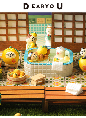 日本进口decole树脂迷你摆件