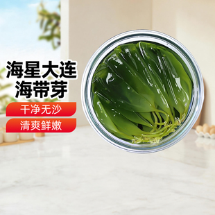 新疆乐乐妈海星大连海带芽2.2kg海带苗盐渍海带嫩苗凉拌火锅食材