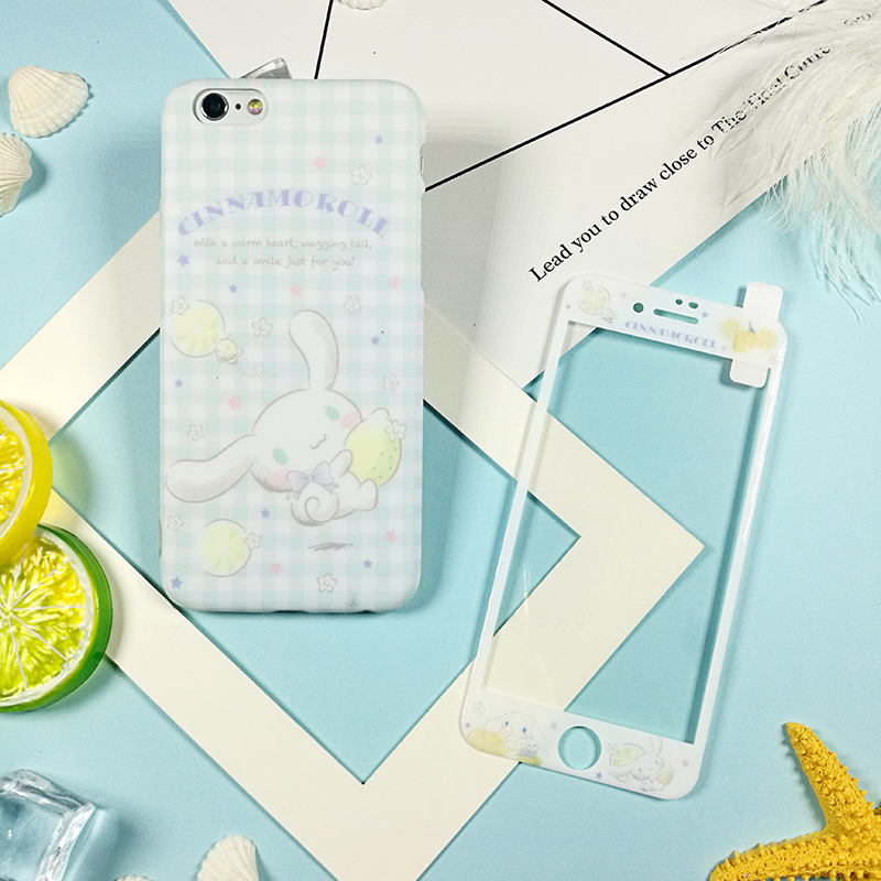 卡通大耳狗适用于iphoneX/8P苹果7玉桂狗6s手机壳新SE保护壳7plus