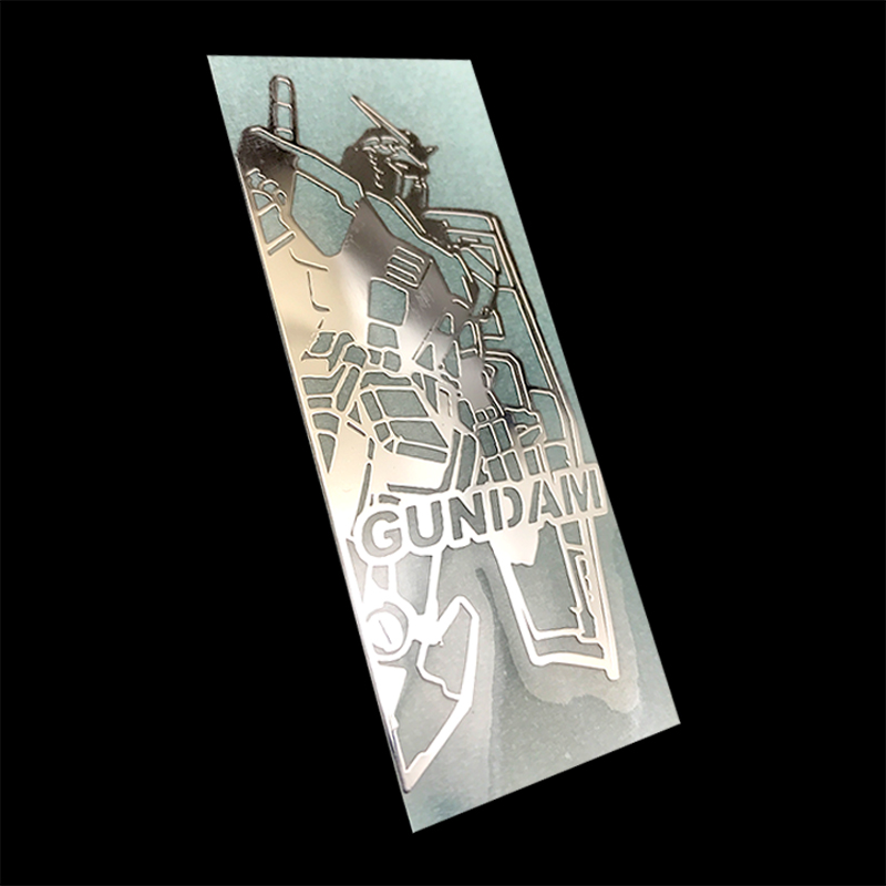 机动战士高达金属贴纸笔记本电脑