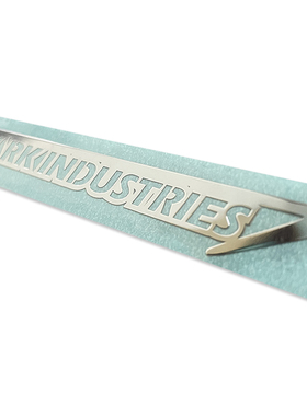 漫威周边史塔克工业标志手机电脑机箱金属贴 汽车摩托车装饰贴