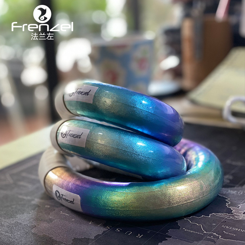 FRENZEL法兰左2.5-4kg变色龙金属色迷彩自由潜颈部配重深度训练