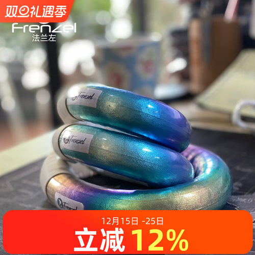 FRENZEL法兰左2.5-4kg变色龙金属色迷彩自由潜颈部配重深度训练