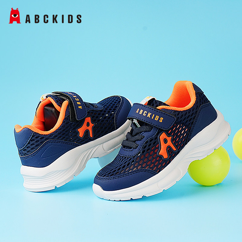 ABCKIDS童鞋男童鞋子2026夏季新款儿童运动鞋单网网面透气休闲鞋