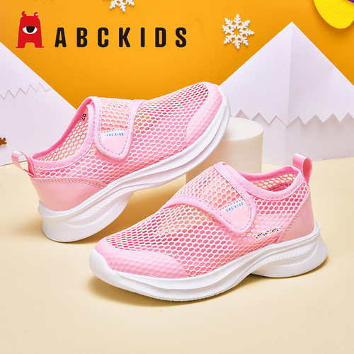 女童运动鞋Abckids单网透气夏季
