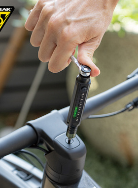 TOPEAK预置式电子扭力扳手组LED指示灯1-10NM便携修车工具TT2623