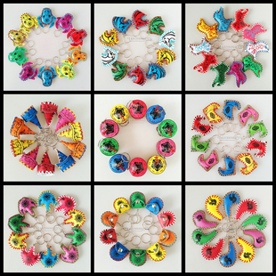 蒙古族钥匙扣 钥匙链蒙古族工艺品蒙古包模型迷你蒙古包小挂件