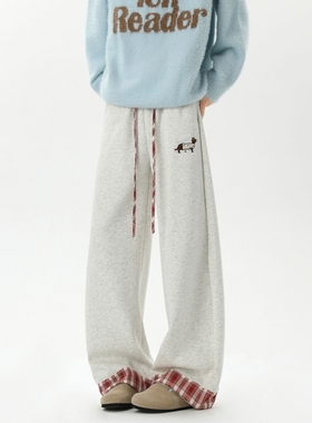 B3007#S-2XLP35白灰色藏青色