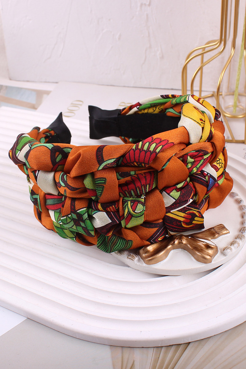 春夏新款印花布艺蓬松编织宽发箍头饰简约头箍发卡复古高颅顶百搭,饰品/流行首饰/时尚饰品新,发饰,淘宝优惠券,粉丝福利购,淘宝优惠卷