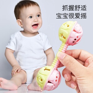 婴儿双头摇铃早教启智