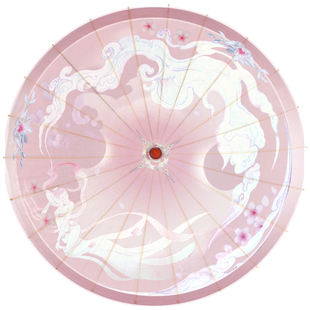 剑网三 曲云伞-舞云飞舞台剧伞挂件武器伞 cosplay游戏周边道具伞