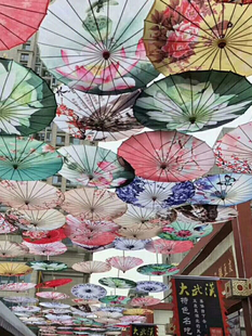 现货油纸伞古典防雨古风传统实用装饰道具江南舞蹈拍照中国风雨伞