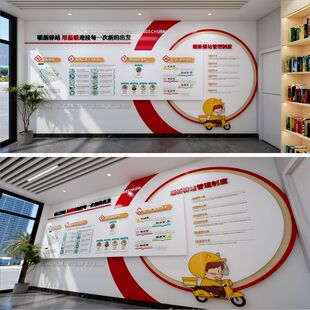 社区工会之家,新业态工会之家文化墙设计源文件