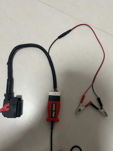 福克斯DPS6变速箱电脑福特TCM数据读写平台OBD线束UCDS线