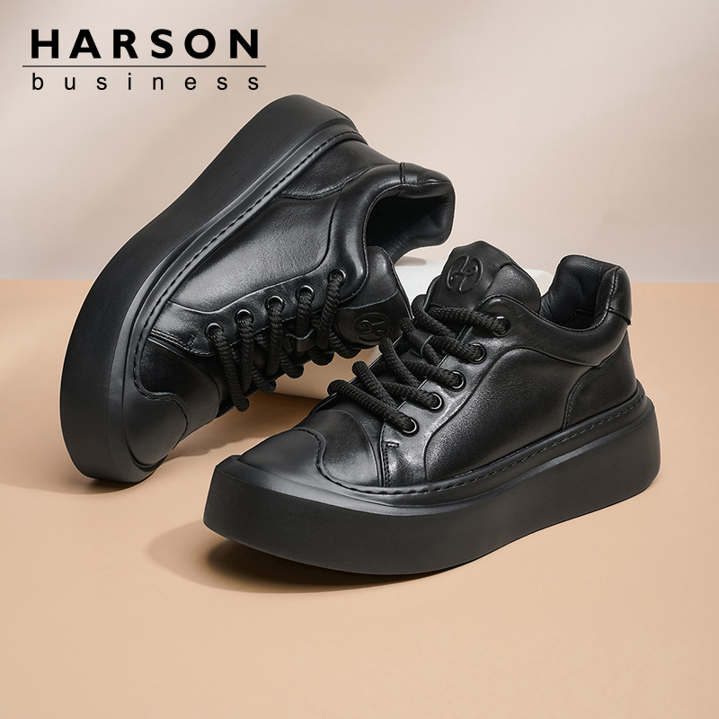 Harson哈森透气休闲板鞋