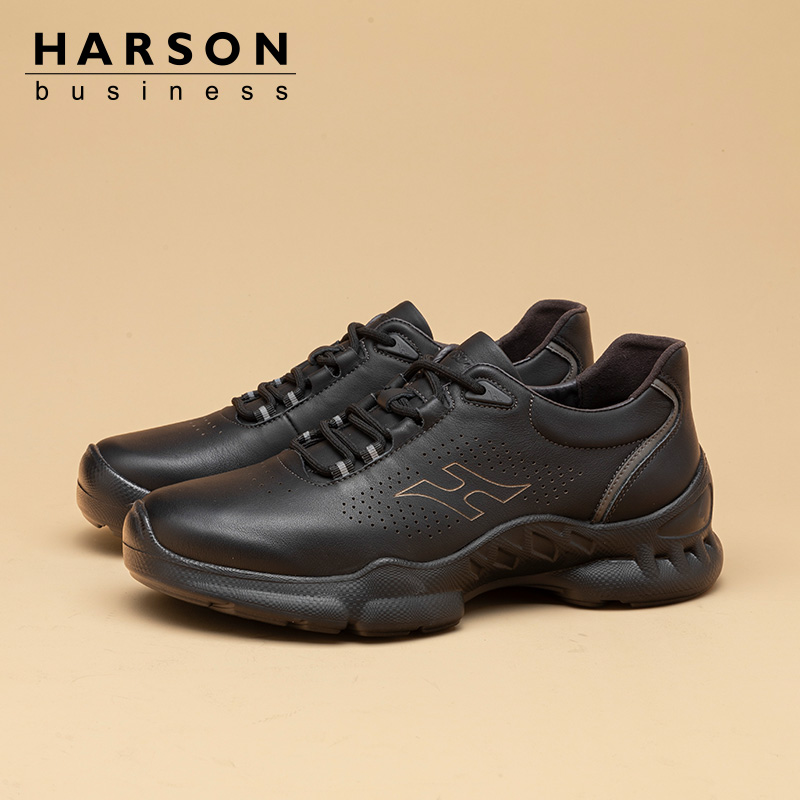 哈森男鞋秋季新款男士商务休闲