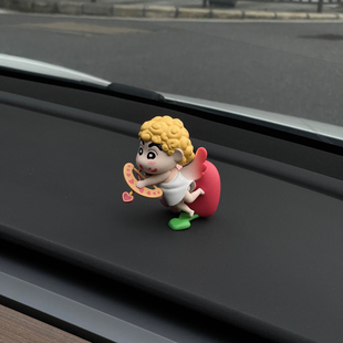 搞怪COS系列爱神丘比特蜡笔小新盲盒手办车载周边公仔桌面摆件潮