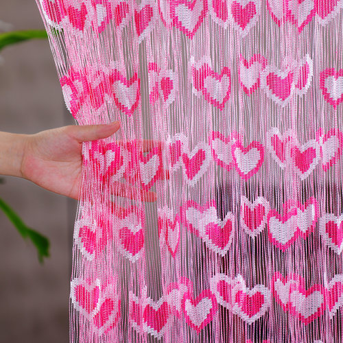 网红出租房布置可爱少女风窗帘