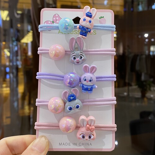 可爱发圈女儿童疯狂动物城朱迪