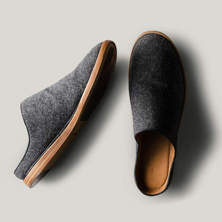 保暖透气羊毛家居乐福鞋