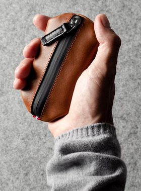 英国潮牌Hard Graft 高品质钥匙收纳包 真皮钥匙包 汽车钥匙保护