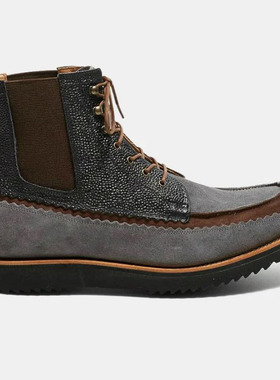 英国经典手工鞋厂牌Grenson X Todd Snyder 男士皮靴 筒靴 复古款