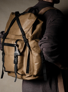 英国潮牌Hard Graft 潮流双肩背包 防水户外背包 日用休闲背包