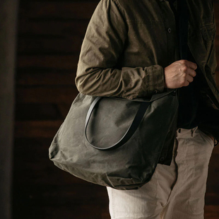 极简托特包 蜡洗帆布包 Tanner Goods 代购 休闲多功能包 手提包