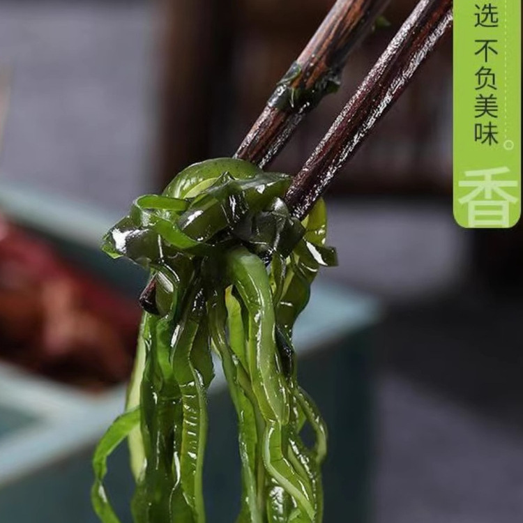 霞浦海带丝压缩海带圆饼无沙免洗