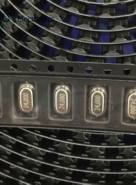 24.00MHZ M-49SMD 7*4*2 迷你小S型贴片晶振 MINI小S贴片 24MHZ