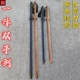 木剑双手剑竹剑中国古风宝剑汉剑竹刀剑道具晨练一体实木剑安全剑