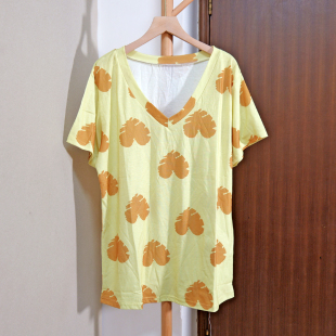 上衣服时尚 休闲风韩版 简约减龄 宽松显瘦百搭印花T恤衫 2025年短袖