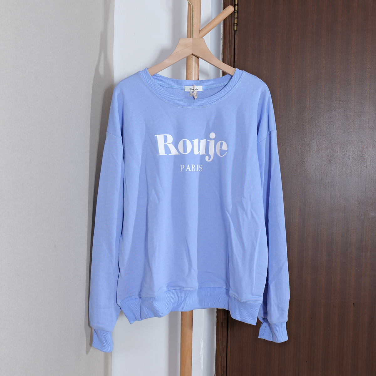 2025年秋款新品女装长袖宽松显瘦百搭印花T恤衫上衣服休闲风潮流