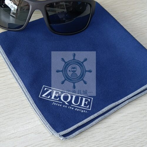 ZEQUE崭空路亚户外钓鱼眼镜布斩空AS-040偏光镜擦拭布柔软护镜片