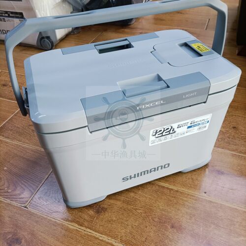 日本产22升钓箱SHIMANO禧玛诺NF-522V保冷船矶海钓保温垂钓冰箱