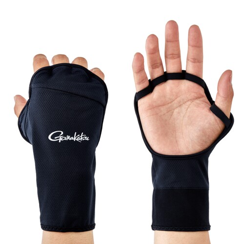 防晒护腕手套日本Gamakatsu伽马卡兹GM-7298柔软弹性舒适钓鱼手套