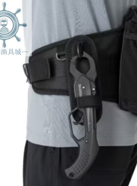 渔具工具收纳SHIMANO禧玛诺23新款BP-002W夹鱼器路亚钳套钓鱼挂包
