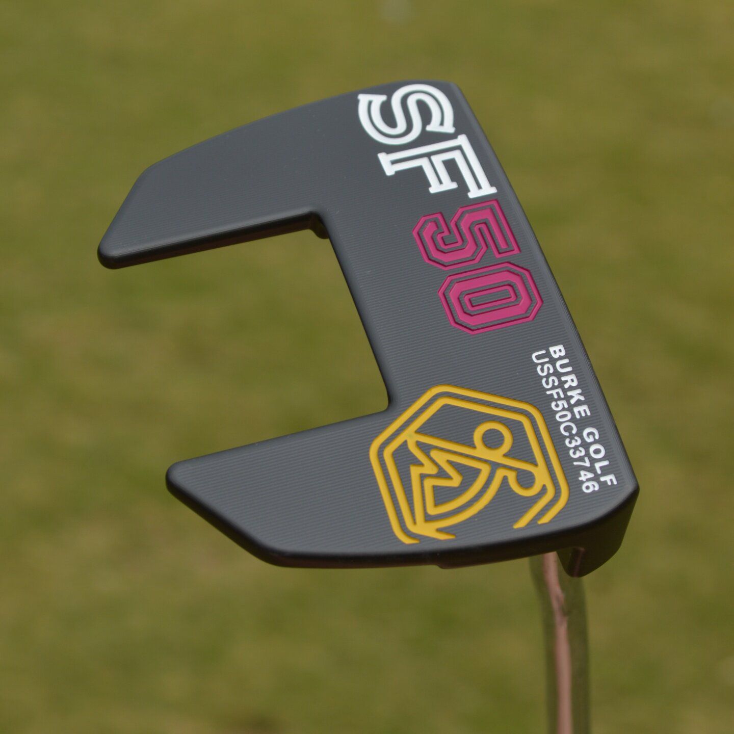 清货特价BURKE SF50高尔夫推杆大头牛角平衡稳定推杆正品