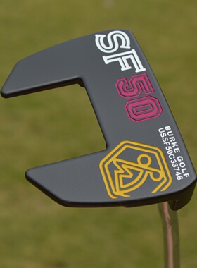 清货特价BURKE SF50高尔夫推杆大头牛角平衡稳定推杆正品