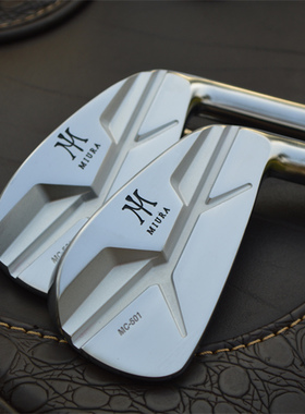 日本进口Miura Mc501高尔夫铁杆组 高尔夫球杆软铁锻造刀背职业款