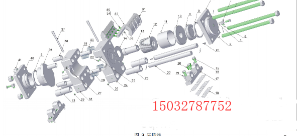 厂家供应西安钻机配件zdy6500lp夹持器卡瓦m11.1.3-5 kl7.1.2-1