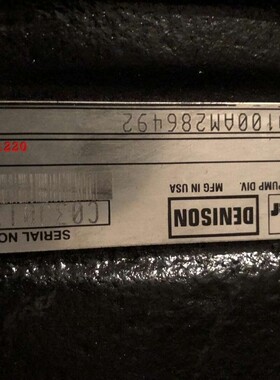 PD100AM286492现货特价派克柱塞泵 泵厂家 煤矿钻机配件厂家