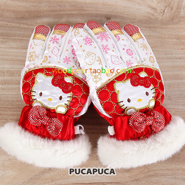 Gants pour fille en toile - Ref 2149651 Image 3